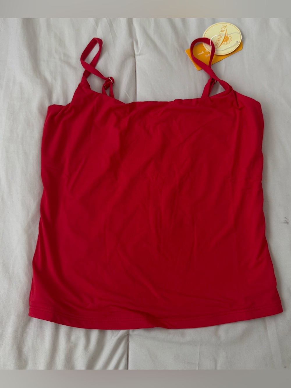 Women’s Red double lined Tank Top size S